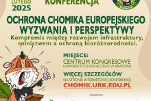 plakat zawierający informacje o terminie i miejscu konferencji