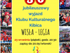 plakat - mecz Wisła - Legia