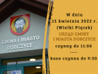 W Wielki Piątek urząd czynny do 11:00