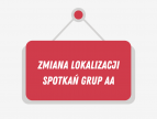 Zmiana lokalizacji spotkań grup AA