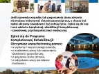 plakat informacyjny o rehabilitacji kompleksowej