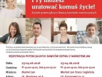 Zostań dawcą komórek macierzystych