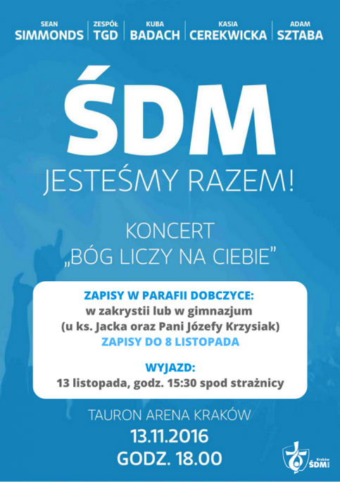 Koncert ŚDM JESTEŚMY RAZEM