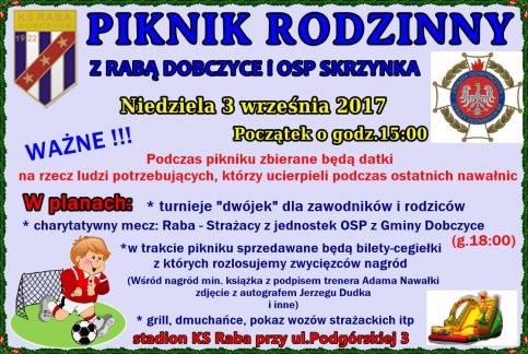 piknik rodzinny z KS Rabą