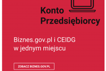  konto przedsiębiorcy. Biznes.gov.pl i CEiDG w jednym miejscu