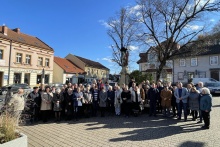 Przyjaciele ze Słowacji z wizytą w Dobczycach