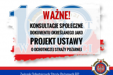 Konsultacje społeczne dokumentu określanego jako projekt ustawy o ochotniczej straży pożarnej