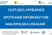 Spotkanie informacyjne - Małopolska Lokalnie