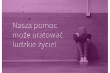 baner - nasza pomoc może uratować ludzkie życie