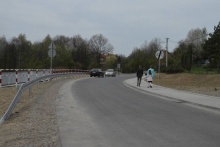 Poświęcenie odbudowanej drogi w Dziekanowicach, fot. Dziennik Polski