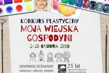 plakat - konkurs Moja wiejska gospodyni