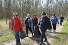 Wspólnie posprzątaliśmy teren pod zaporą w Dobczycach