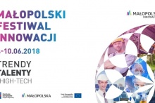 Baner Małopolskiego Festiwalu Innowacji