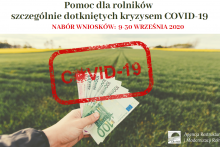 pomoc dla rolników szczególnie dotkniętych kryzysem COVID-19