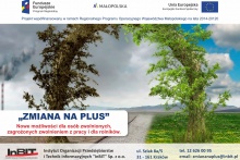 Plakat promujący projekt