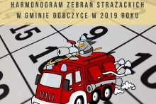 baner - harmonogram zebrań jednostek OSP na 2019 rok