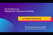 Zaproszenie na konferencję "Małopolska otwarta na wiedzę"