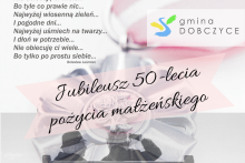 Jubileusz 50-lecia pożycia małżeńskiego