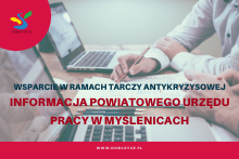 Informacja Powiatowego Urzędu Pracy w Myślenicach