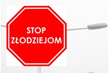 stop złodziejom