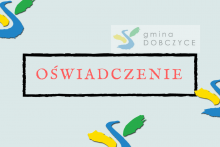 baner - oświadczenie - Gmina Dobczyce