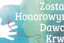 baner - zostań honorowym dawcą krwi