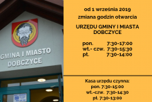 baner - godziny pracy urzędu