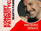 Mateusz Ziółko plakat koncert 11 listopada 2024