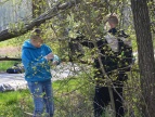 Wspólnie posprzątaliśmy teren pod zaporą w Dobczycach