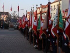 poczty sztandarowe Rynek w Dobczycach