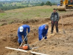 budowa szkoły w Dziekanowicach - 2017-09-05 fot. M.Gaweł