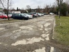 zniszczony parking przy ul. Armii Krajowej