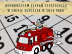 baner - harmonogram zebrań jednostek OSP na 2019 rok