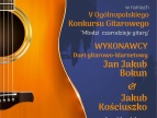 Duet gitarowo-klarnetowy Jan Jakub Bokun & Jakub Kościuszko w Dobczycach - plakat informacyjny