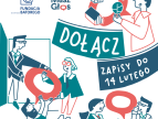 grafika poglądowa zawierająca hasło masz głos dołącz zapisy do 14 lutego