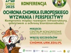 plakat zawierający informacje o terminie i miejscu konferencji