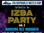 plakat Izby Gospidarczej Dorzecza Raby informujący o dancingu