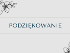 podziękwanie