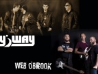 plakat na nim muzycy dwóch zespołów My Way oraz Web o'Brook