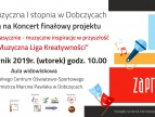 plakat - muzyczna liga kreatywności