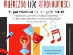 plakat - muzyczna liga kreatywności