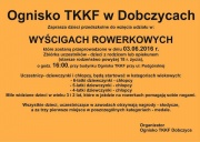 plakat - rajd rowerkowy