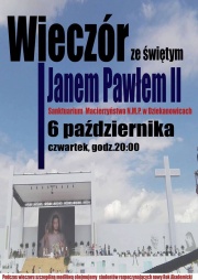 Wieczór ze św. Janem Pawłem II