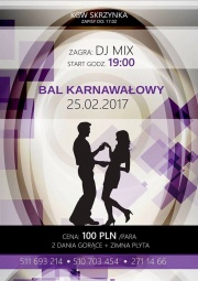 bal karnawałowy Skrzynka