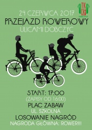 przejazd rowerowy ulicami Dobczyc