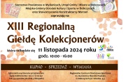 plakat XIII Regionalna Giełda Kolekcjonerów