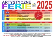 plakat informujący o programie zajęć z Panią Pauliną Steligą - Gryglaszewską podczas ferii