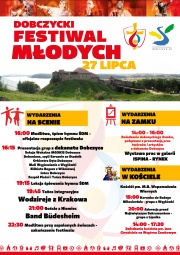 plakat - Festiwal Młodych