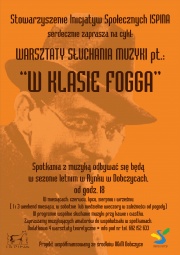 Warsztaty słuchania muzyki pt. "W klasie Fogga" 