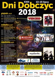 plakat - Dni Dobczyc 2018